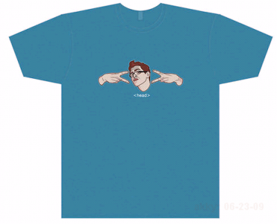 head-t-shirt